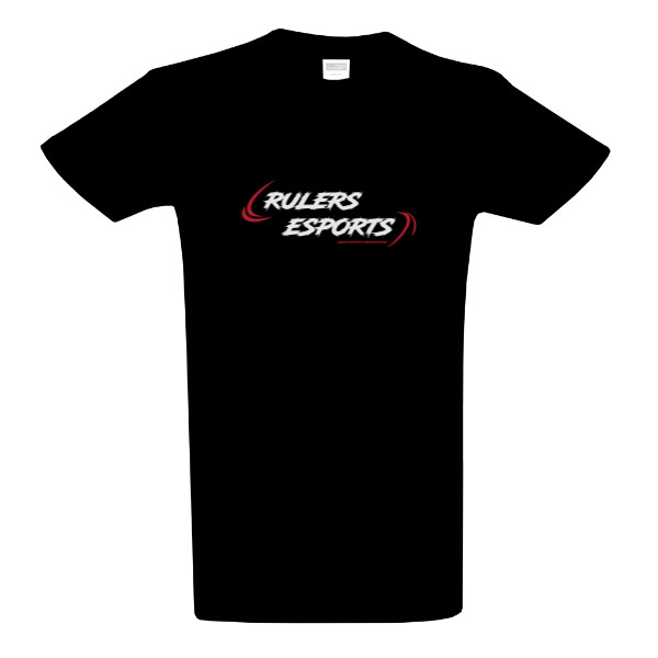 Slim Tričko Rulers Esports - Sectar Black