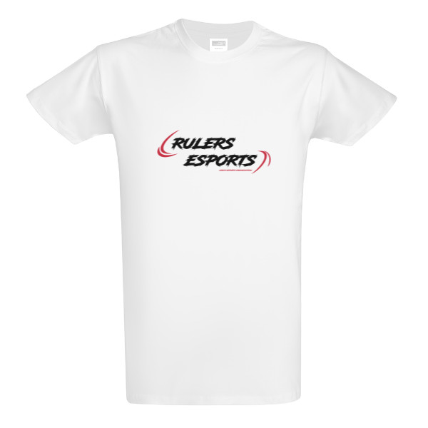 Slim Tričko Rulers Esports - Sectar White